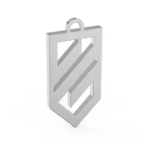 Pendant Logo of the Ukrainian troops of Azov   3D print model