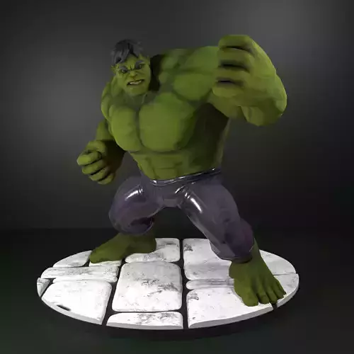 Hulk marvel 3D print model Hulk marvel 3D print model