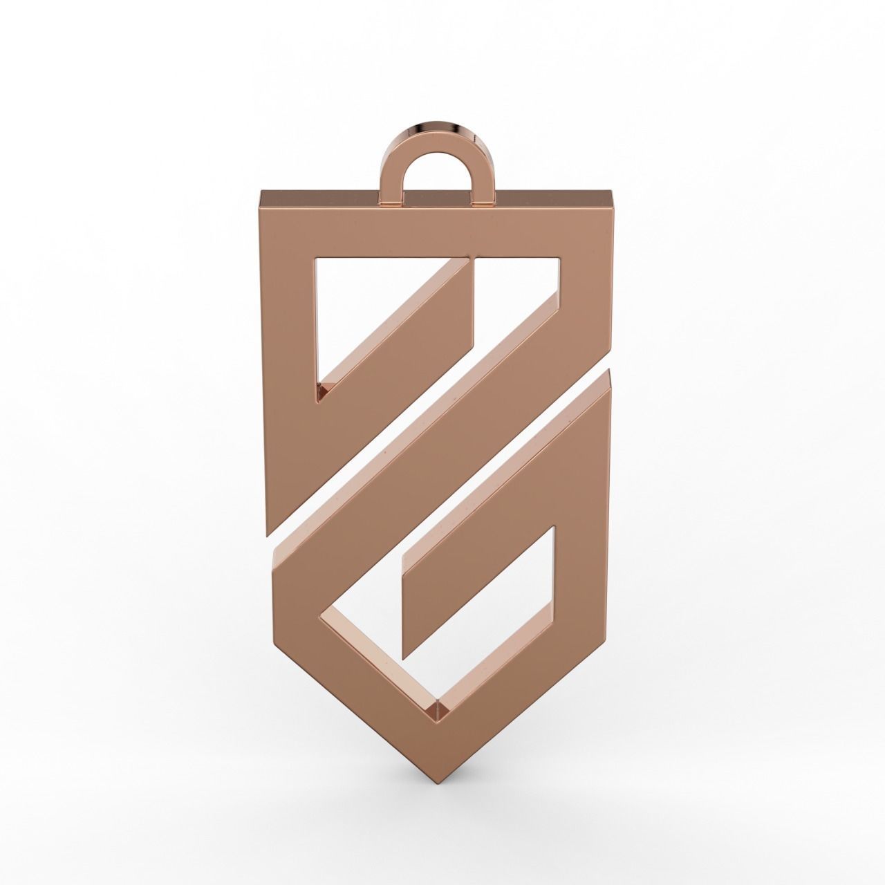 Pendant Logo of the Ukrainian troops of Azov  3D print model_9