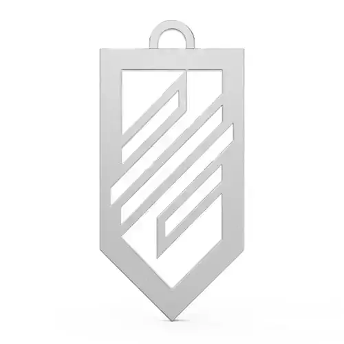Pendant Logo of the Ukrainian troops of Azov  3D print model