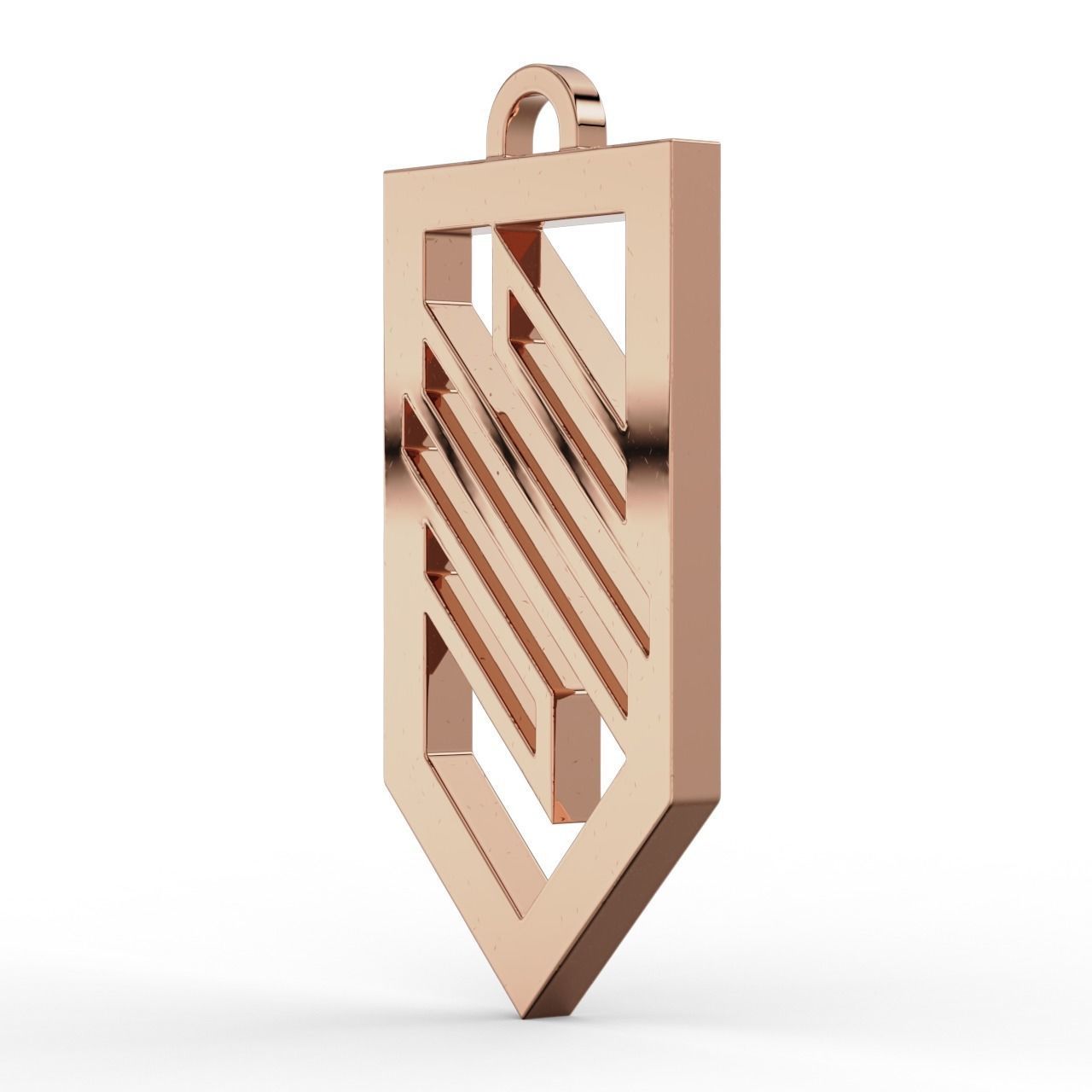 Pendant Logo of the Ukrainian troops of Azov  3D print model_2