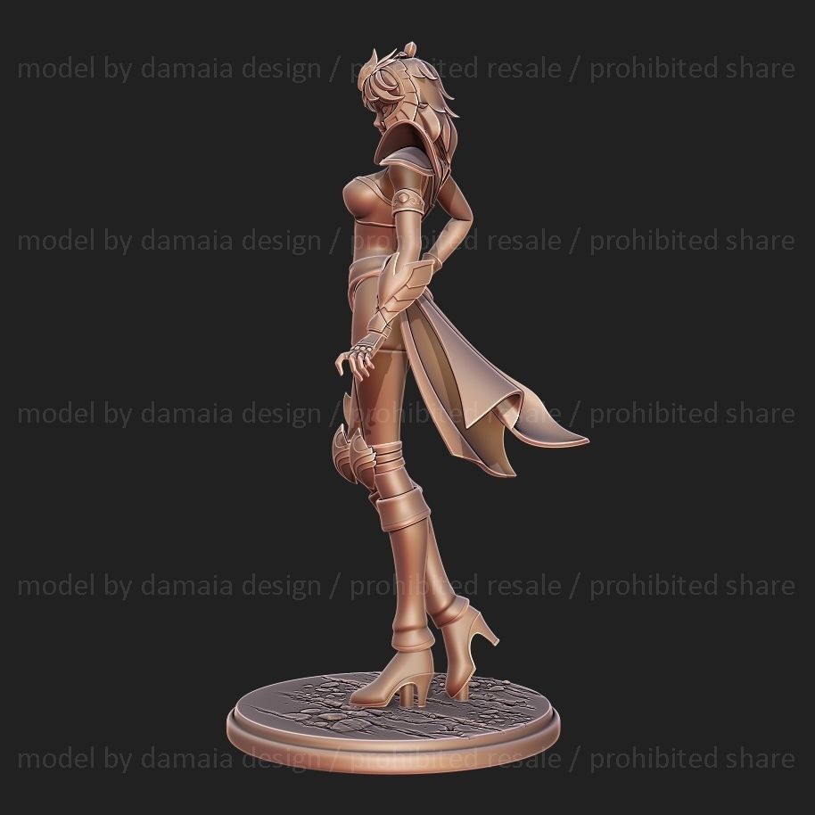 Saint Seiya Eagle Marin 3D print model_6