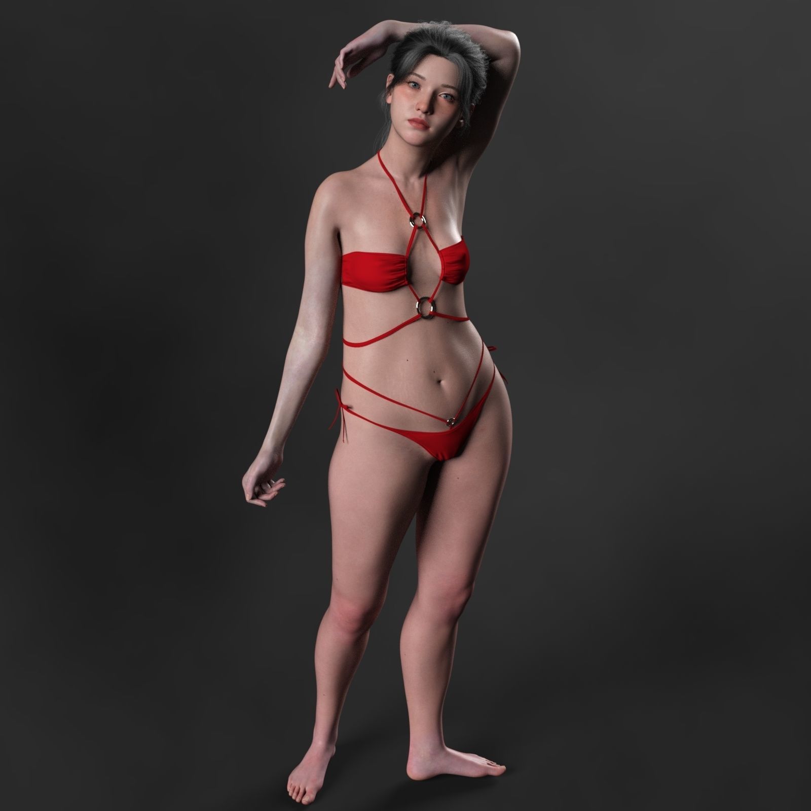 Margaret Pro Textures for Genesis 9 Female 3D model_6