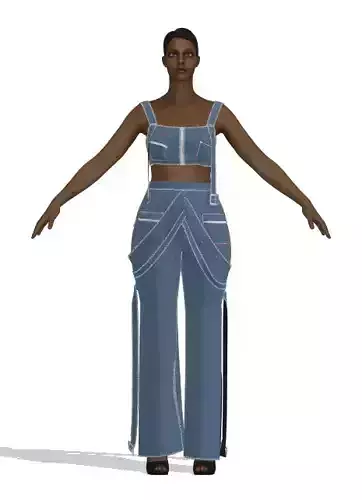 active wear pant and top stripes