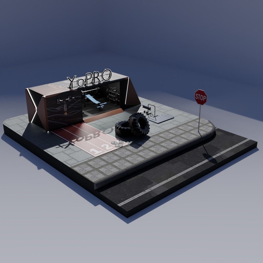 YoPRO Protein Academy 3D model_1