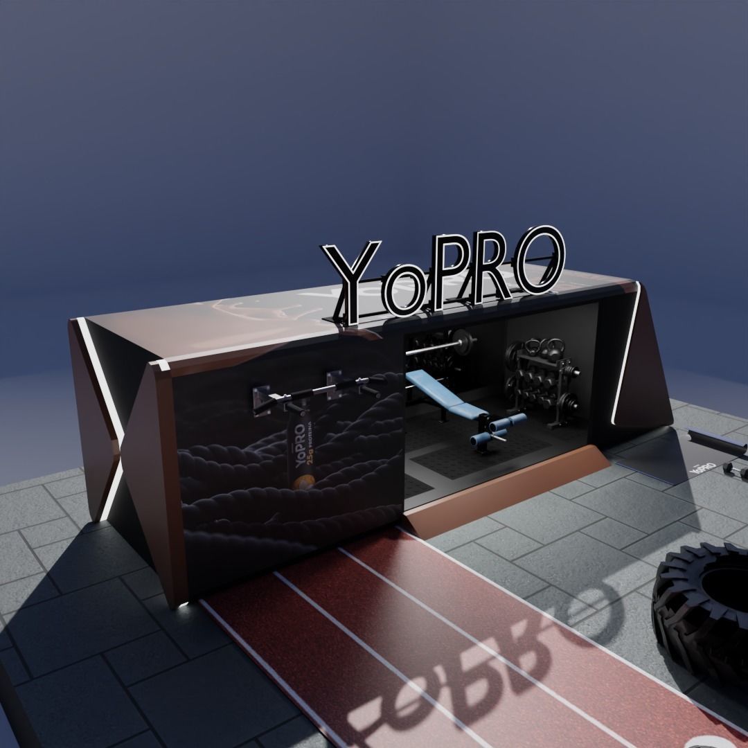 YoPRO Protein Academy 3D model_2