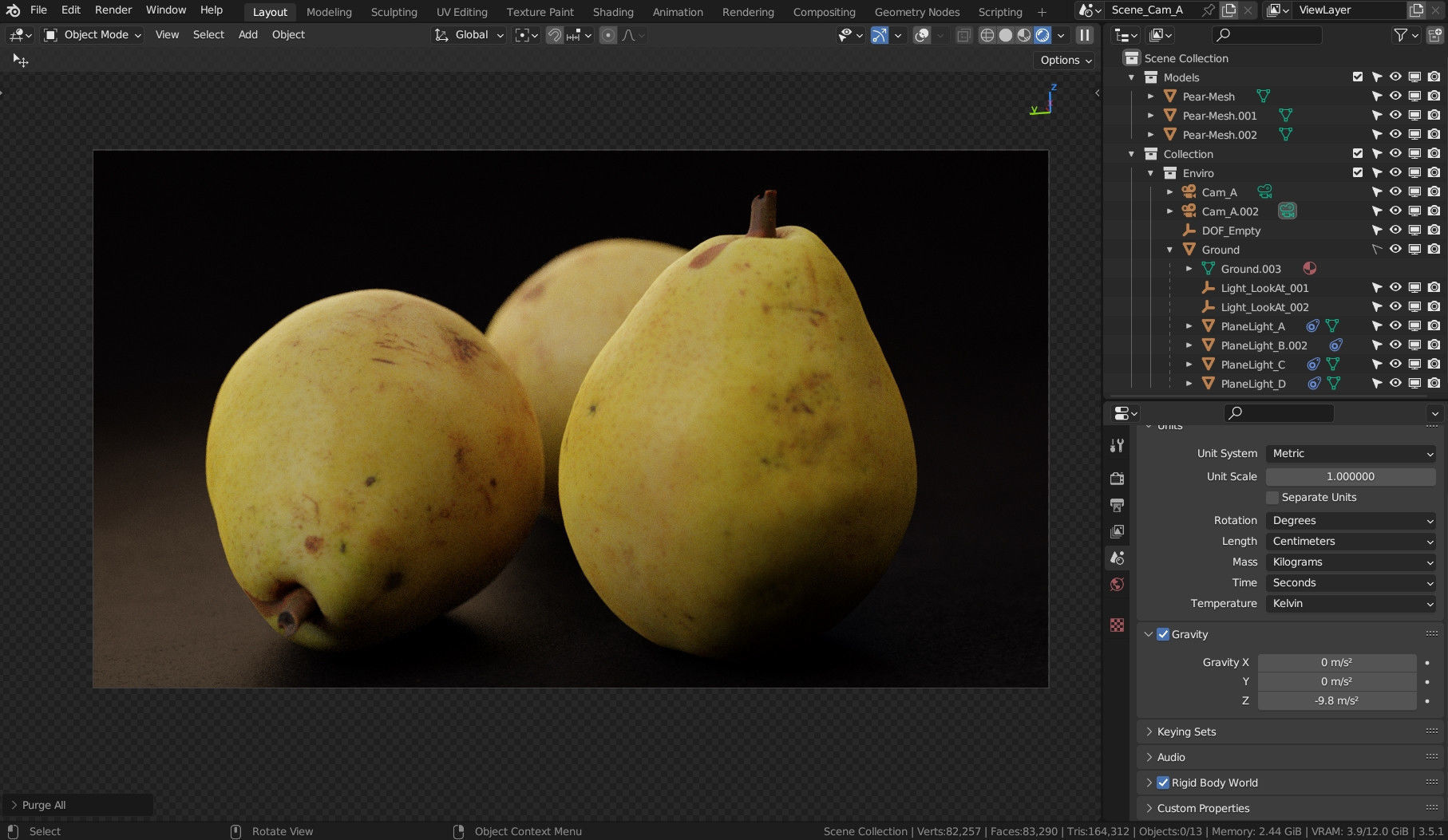 Pear - Photogrammetry 3D model_9