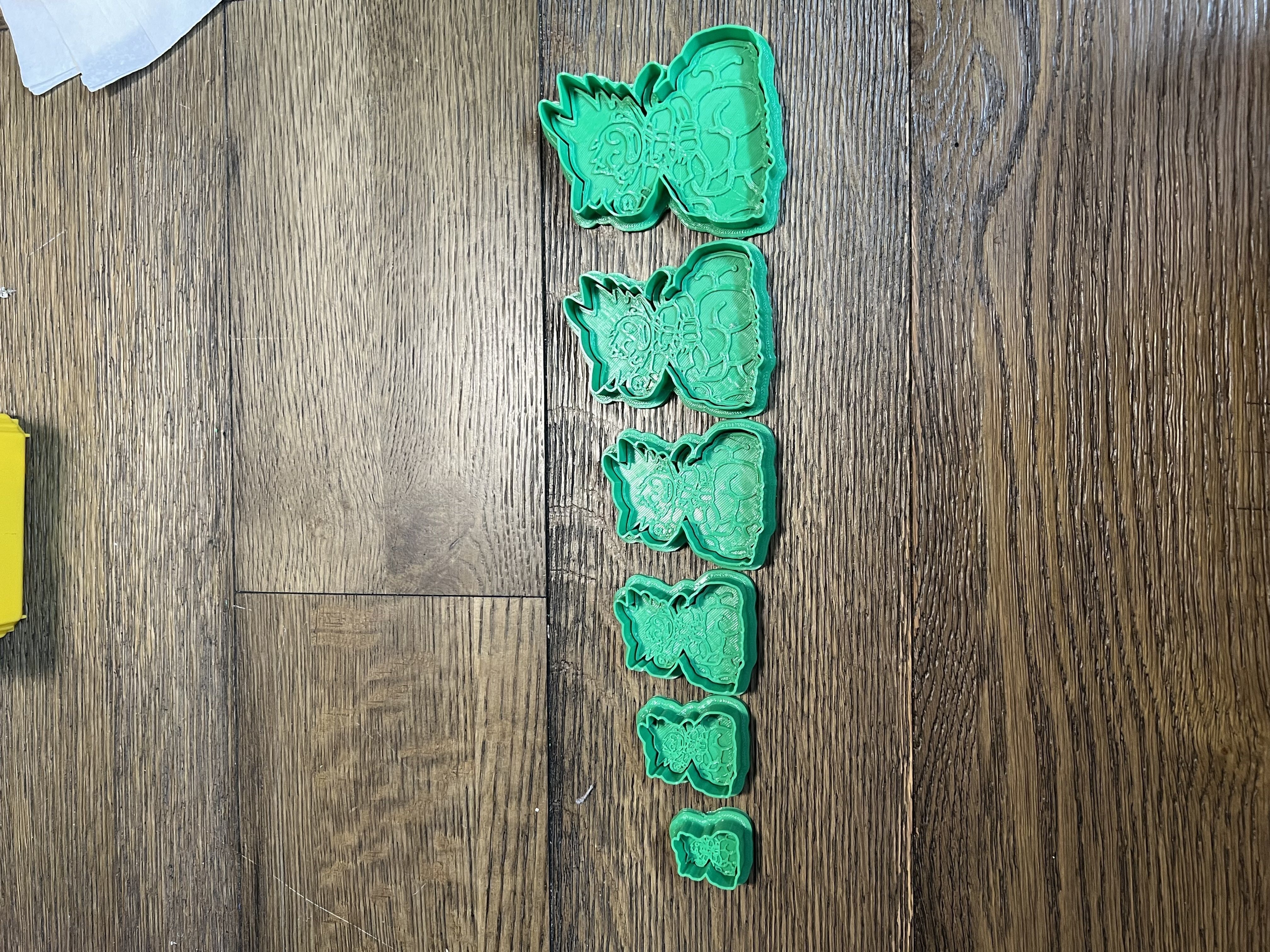 Kid Goku on Nimbus Cloud Cookie Cutter and Stamp 3D model_1