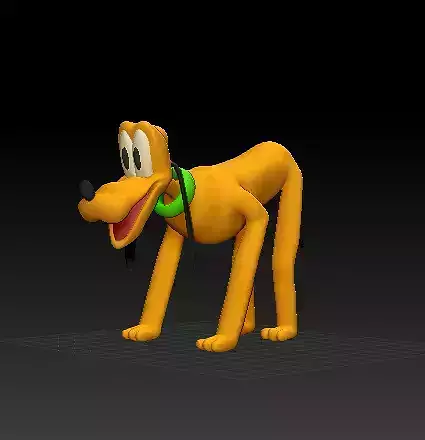 Pluto 3D print model
