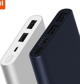 Xiaomi Powerbank 3D model DarkBlue White Low-poly 3D model_5