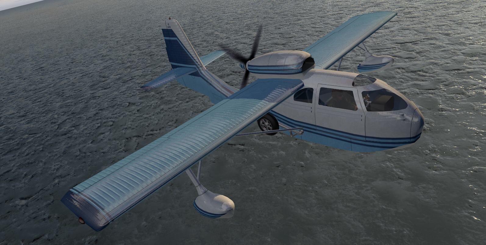 Republic RC-3 Seabee 3D model_8