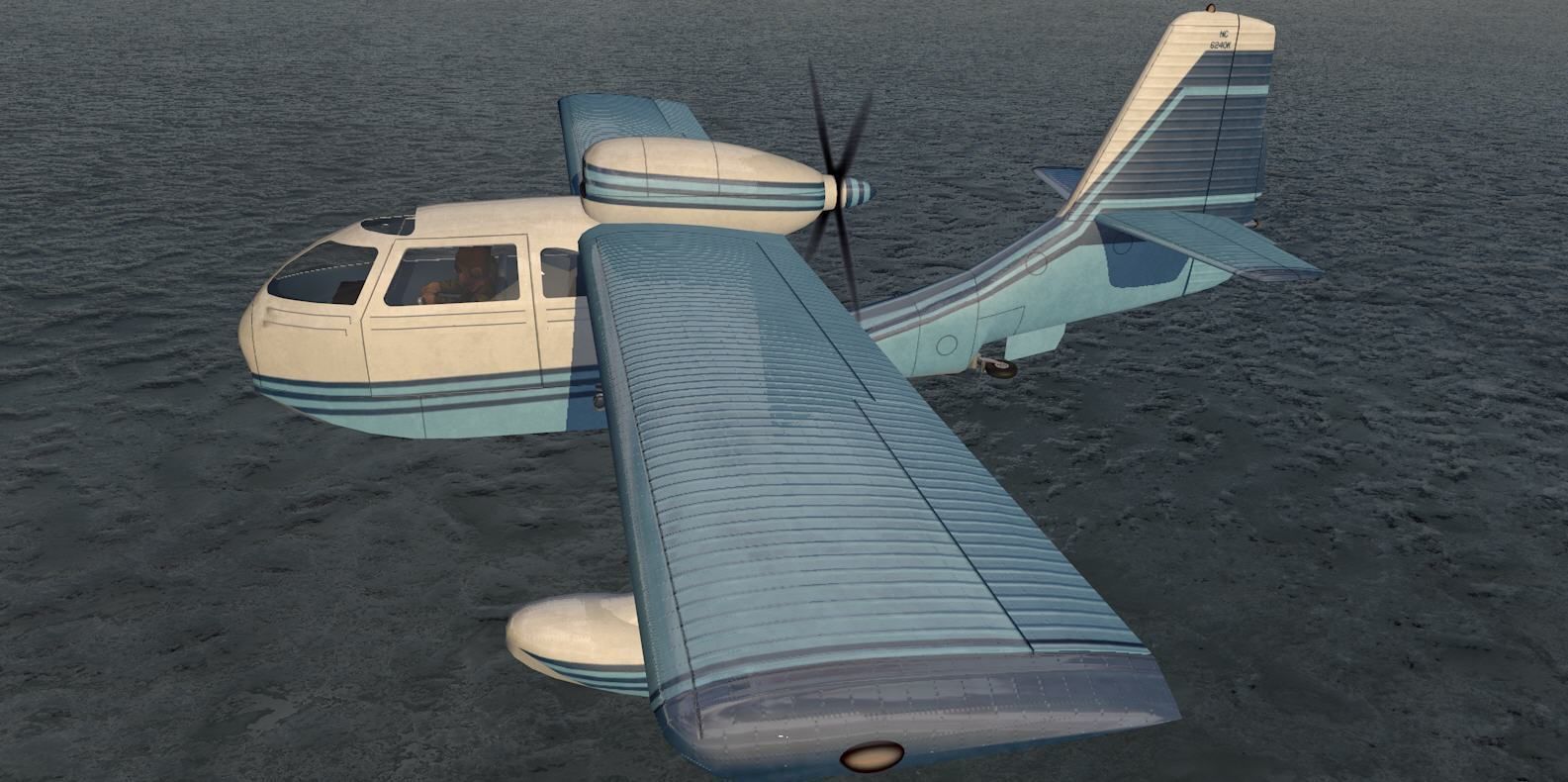 Republic RC-3 Seabee 3D model_9