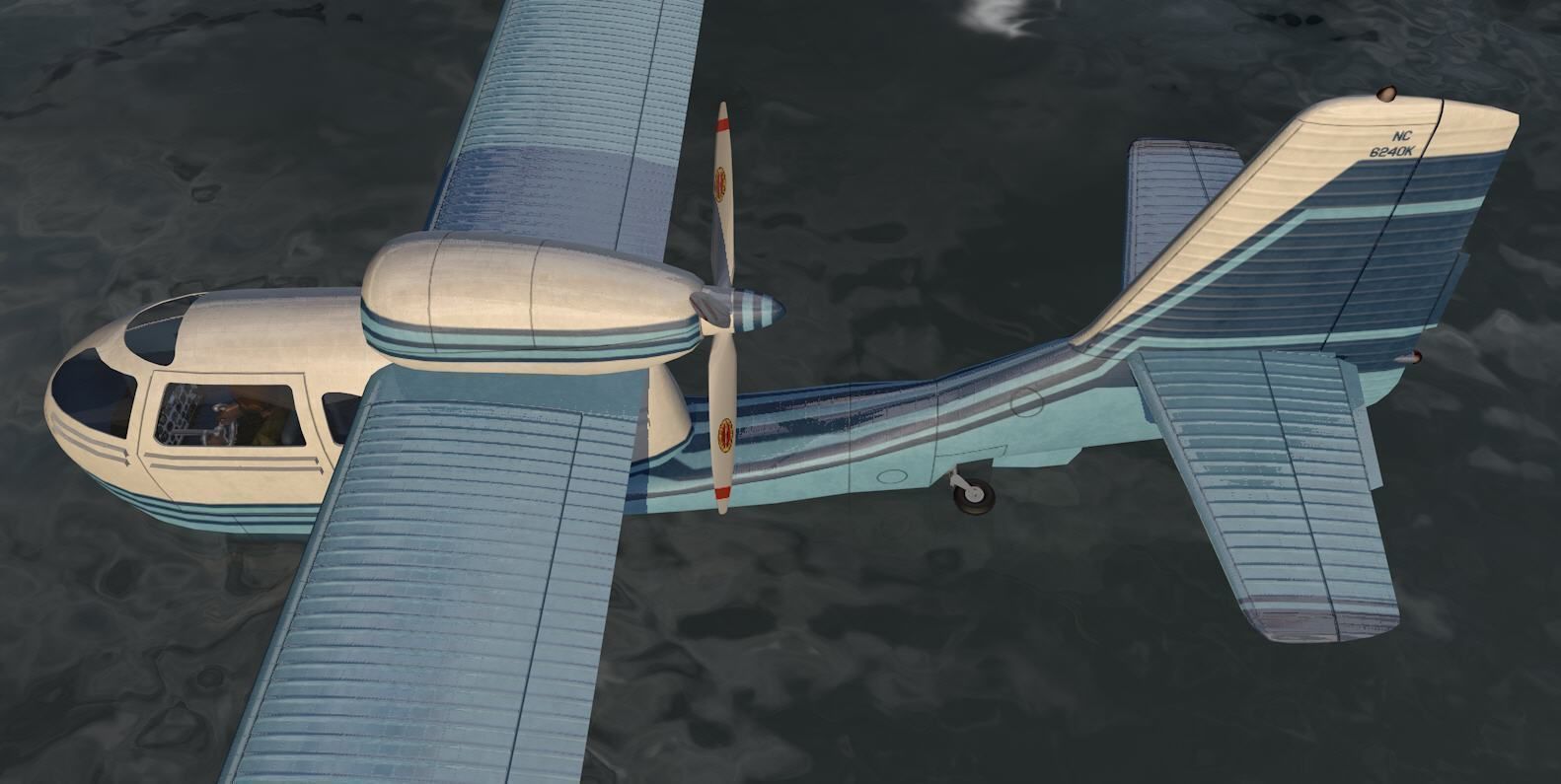 Republic RC-3 Seabee 3D model_7