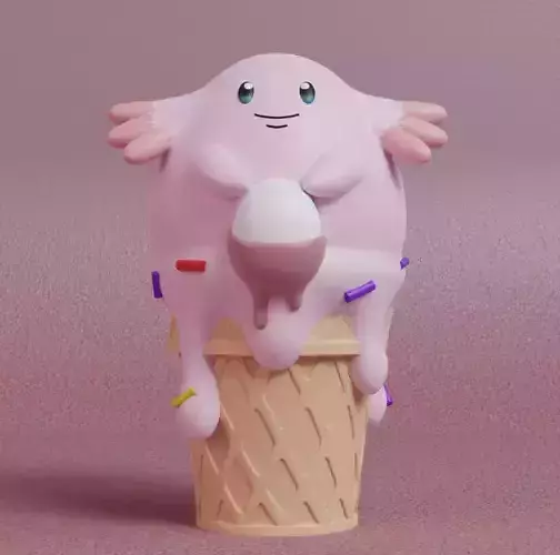 Pokemon - Ice Cream Chansey 