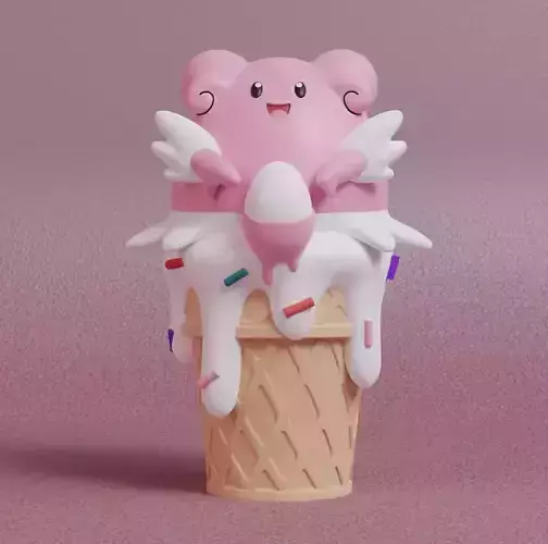 Pokemon - Ice Cream Blissey