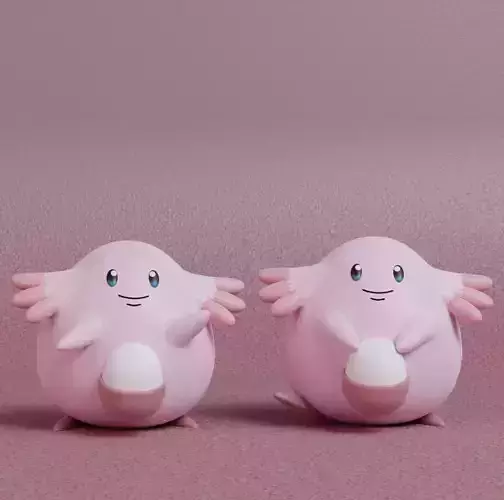 Pokemon - Chansey  with 2 poses