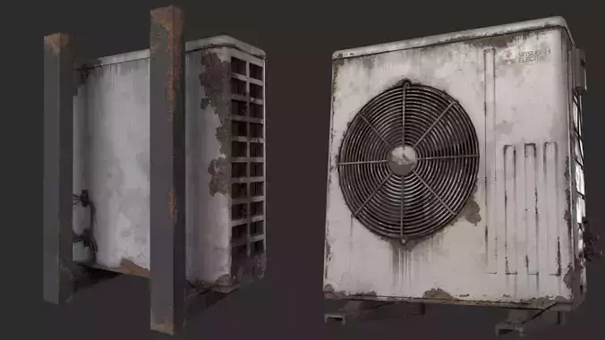 Rusty Air Conditioner