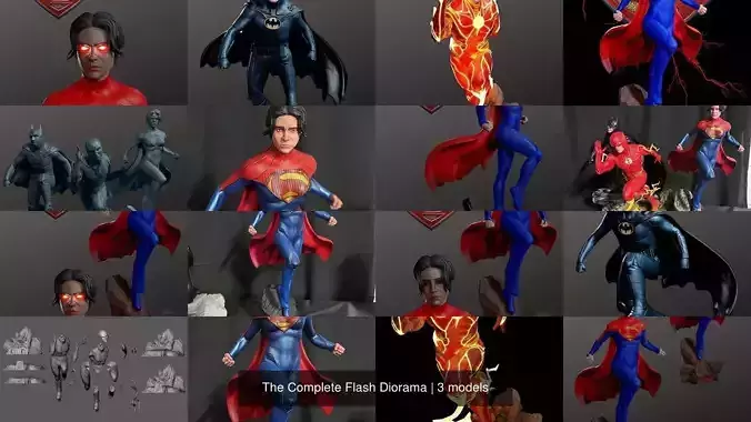 The Complete Flash Diorama