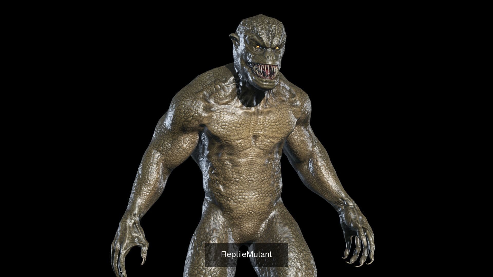 Monster Mutant Pack 3D Model Collection_14