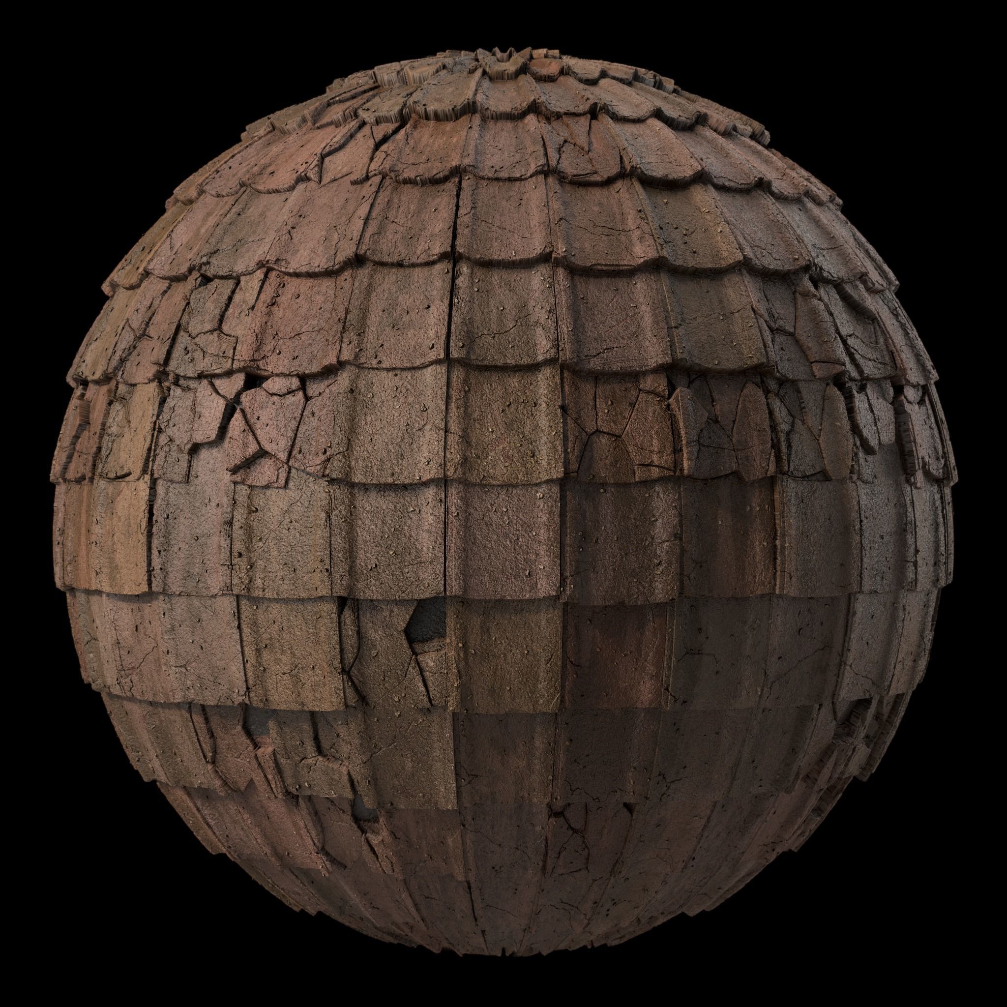 Roof Tile Materials 48- Concrete Roofing by Sbsar generator  Texture_1