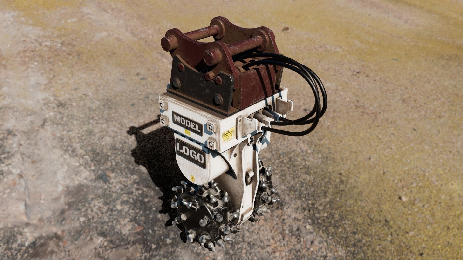 Crusher 3D model_6