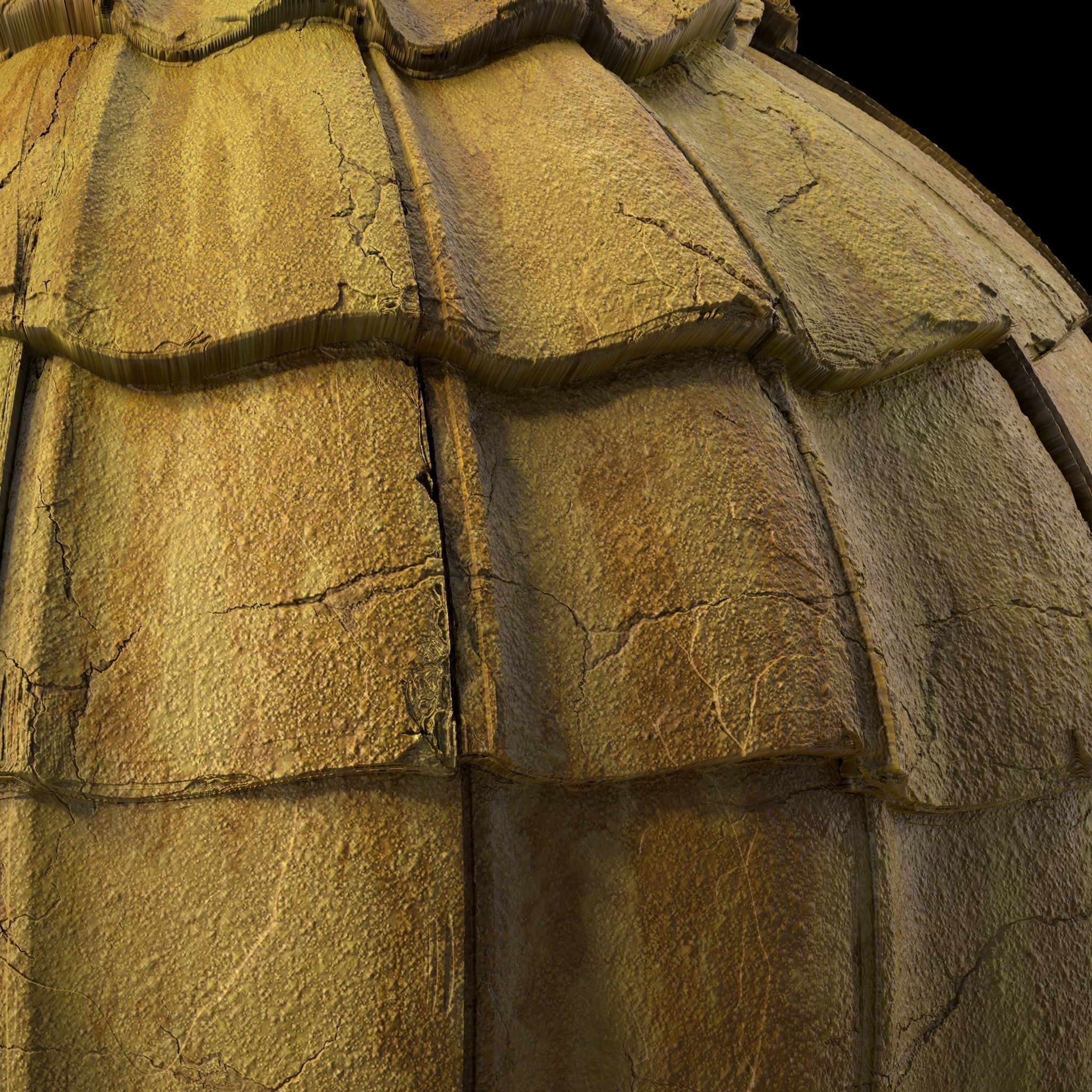 Roof Tile Materials 49- Concrete Roofing by Sbsar generator Texture_2