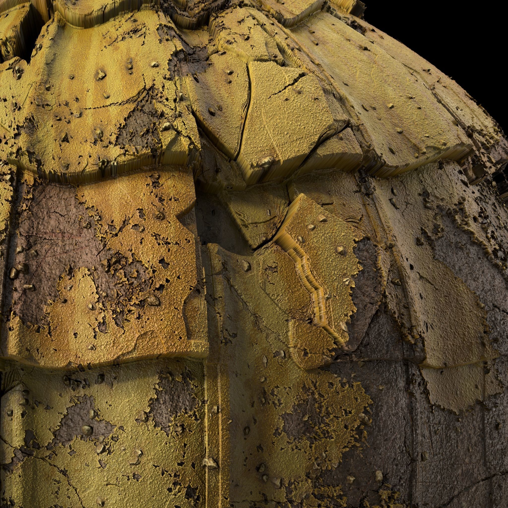 Roof Tile Materials 49- Concrete Roofing by Sbsar generator Texture_5