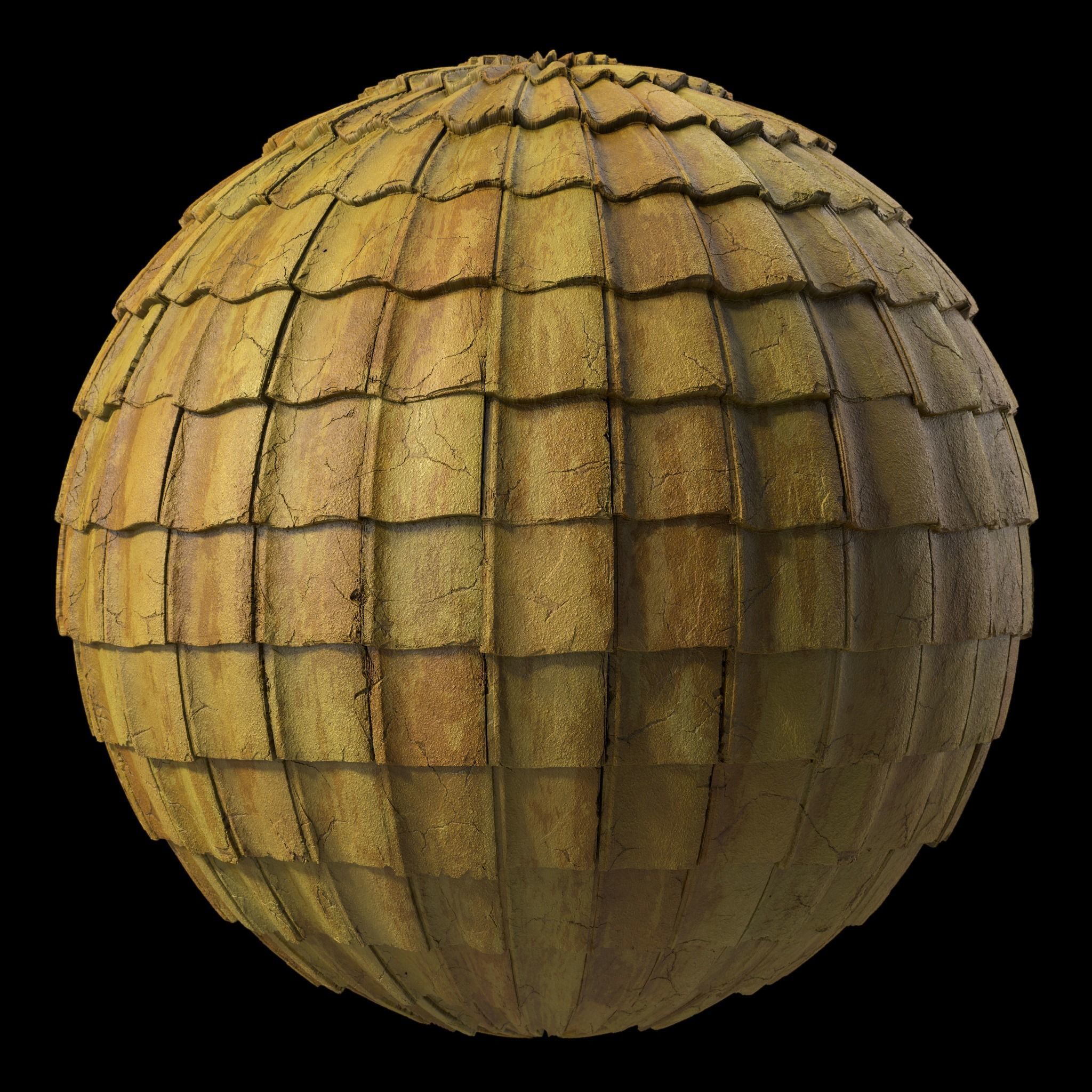 Roof Tile Materials 49- Concrete Roofing by Sbsar generator Texture_1