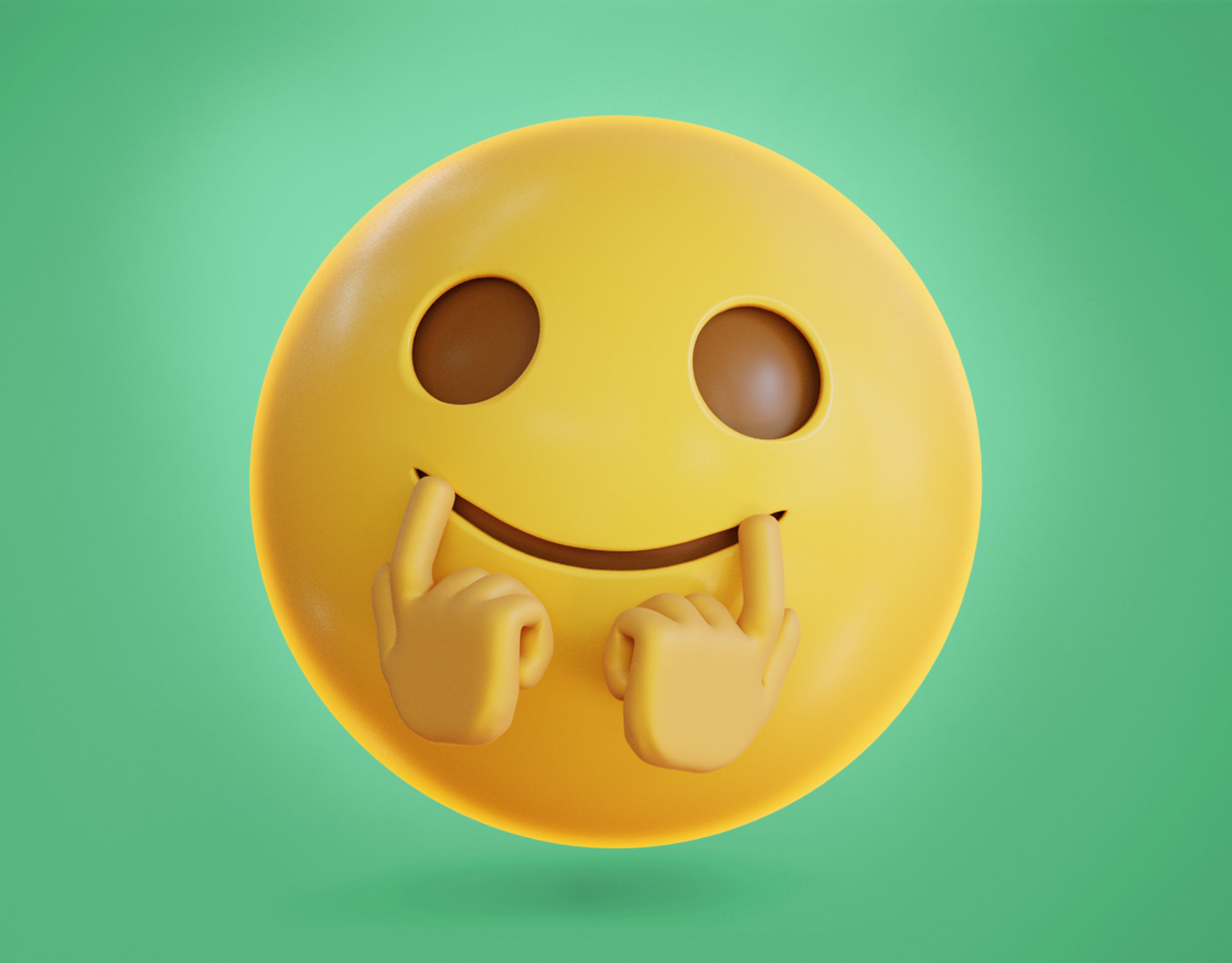 50 fully Animated Smiley Emojis Low-poly 3D model_33