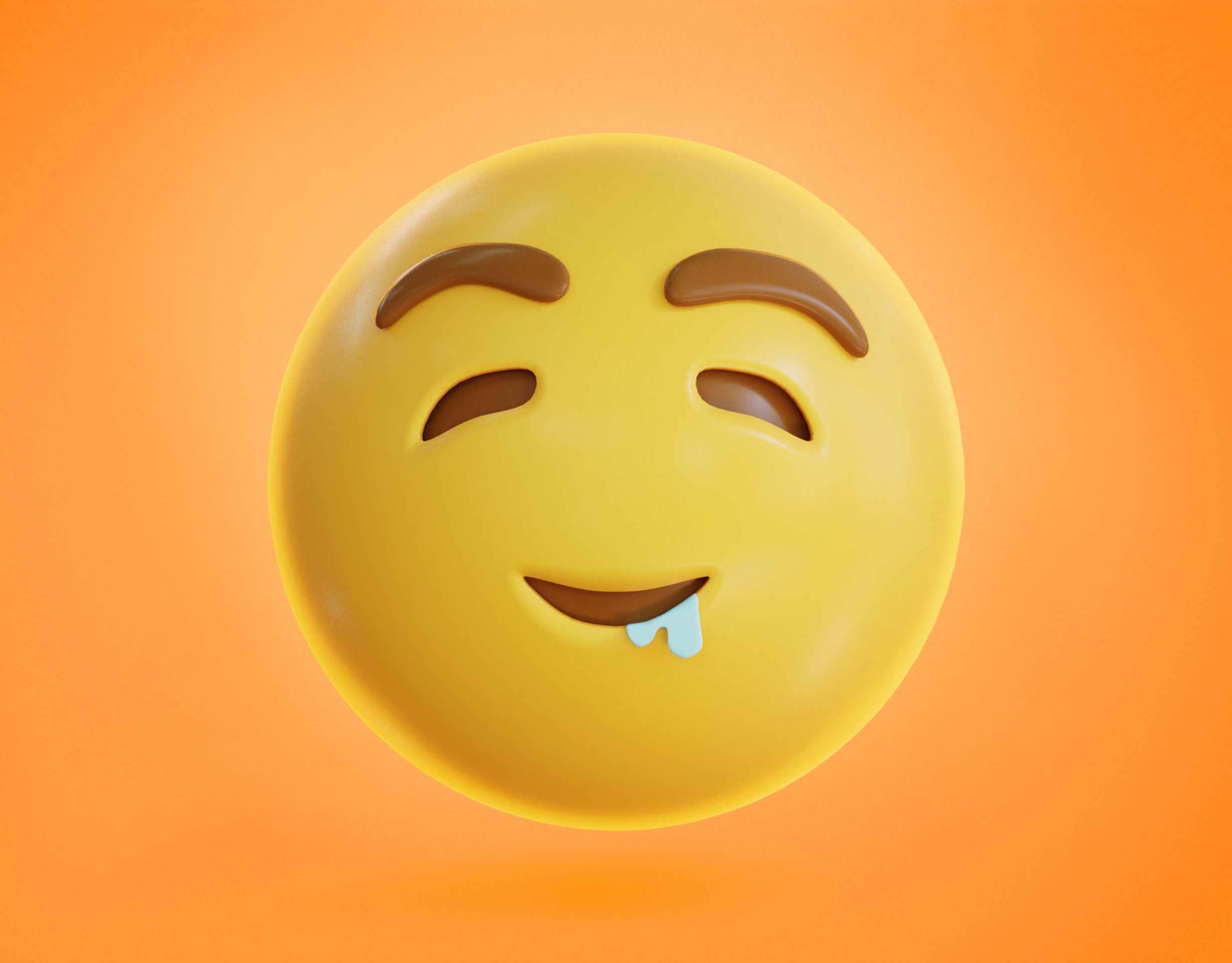50 fully Animated Smiley Emojis Low-poly 3D model_30