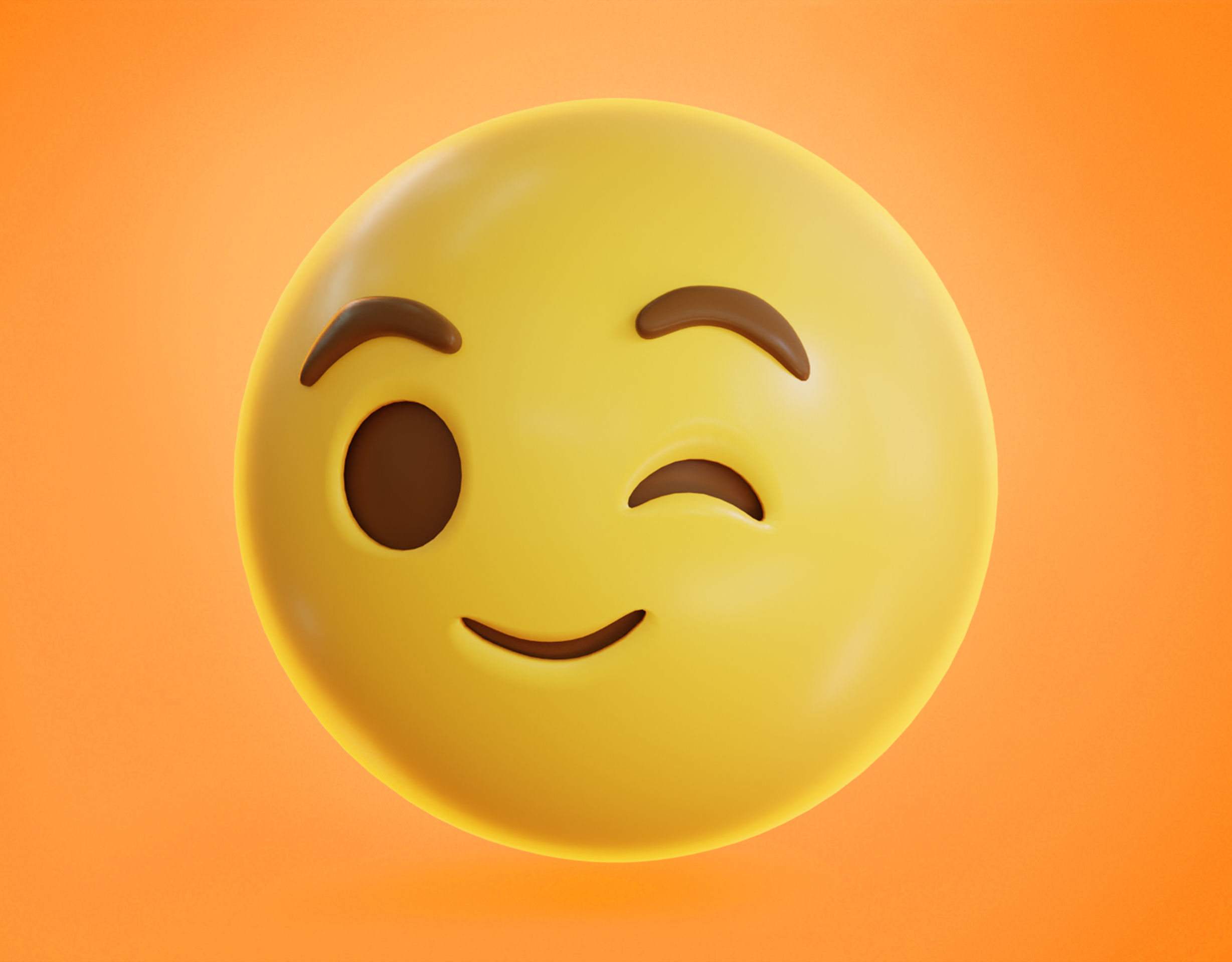 50 fully Animated Smiley Emojis Low-poly 3D model_15