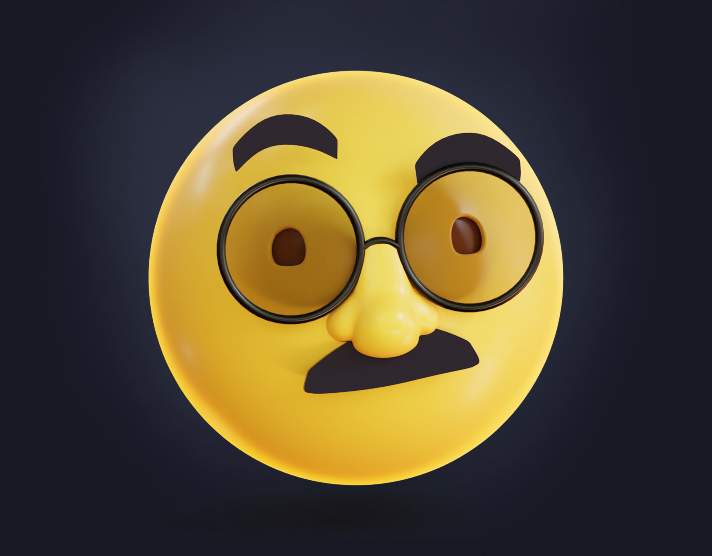 50 fully Animated Smiley Emojis Low-poly 3D model_29