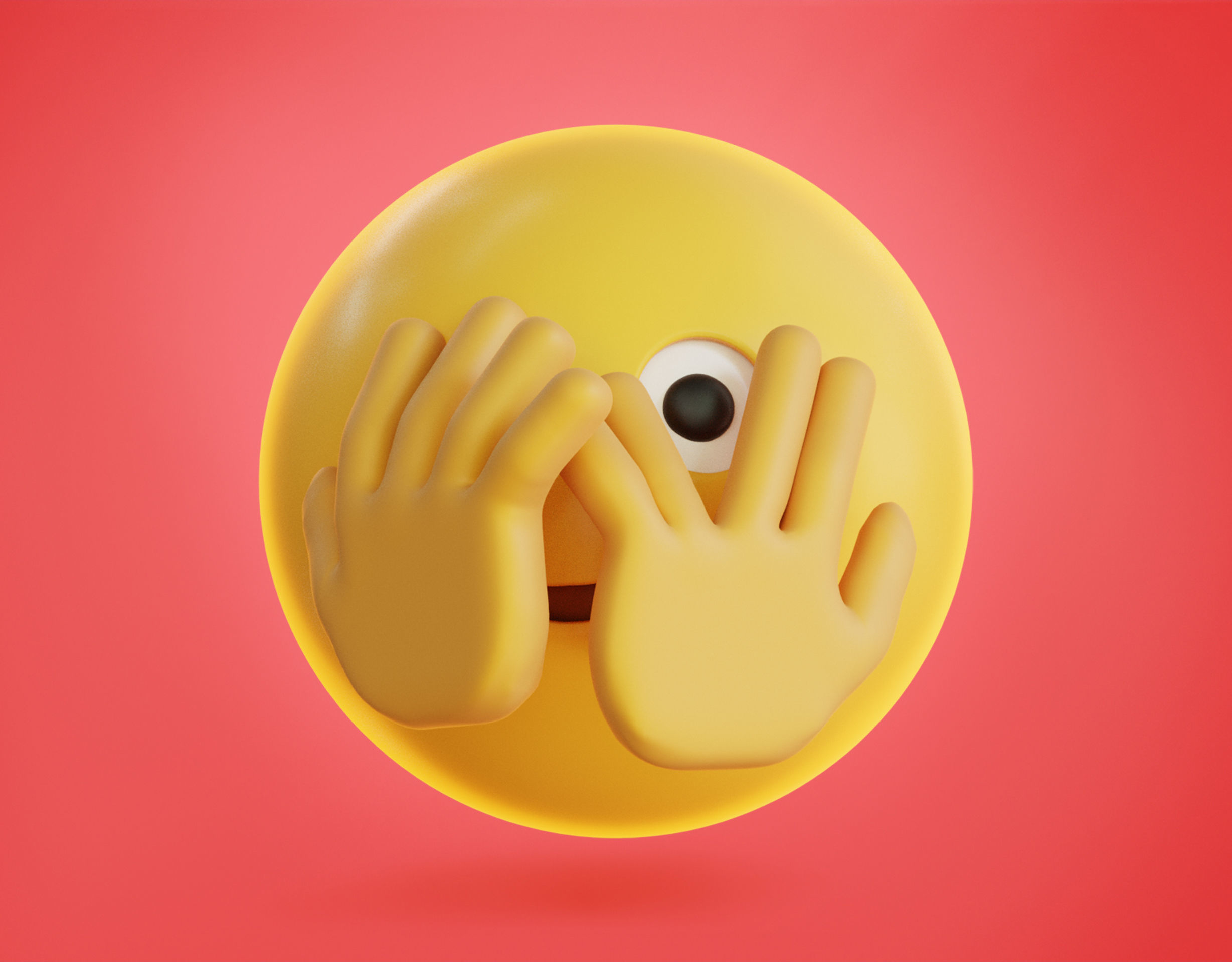 50 fully Animated Smiley Emojis Low-poly 3D model_44