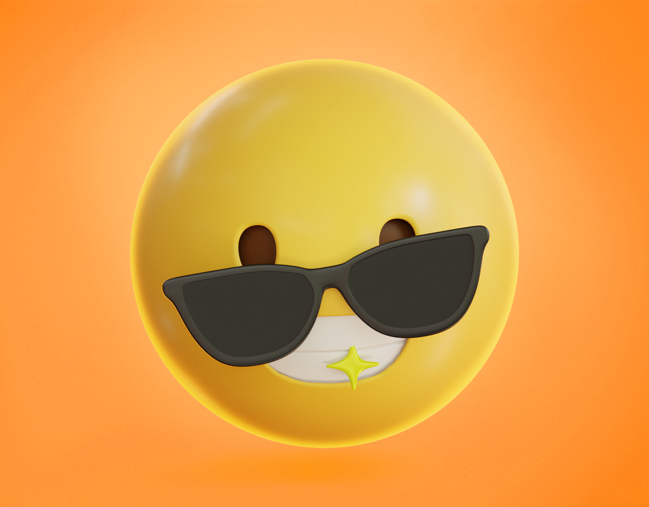 50 fully Animated Smiley Emojis Low-poly 3D model_9