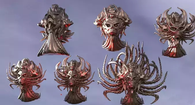 Alien God scull collection 1 