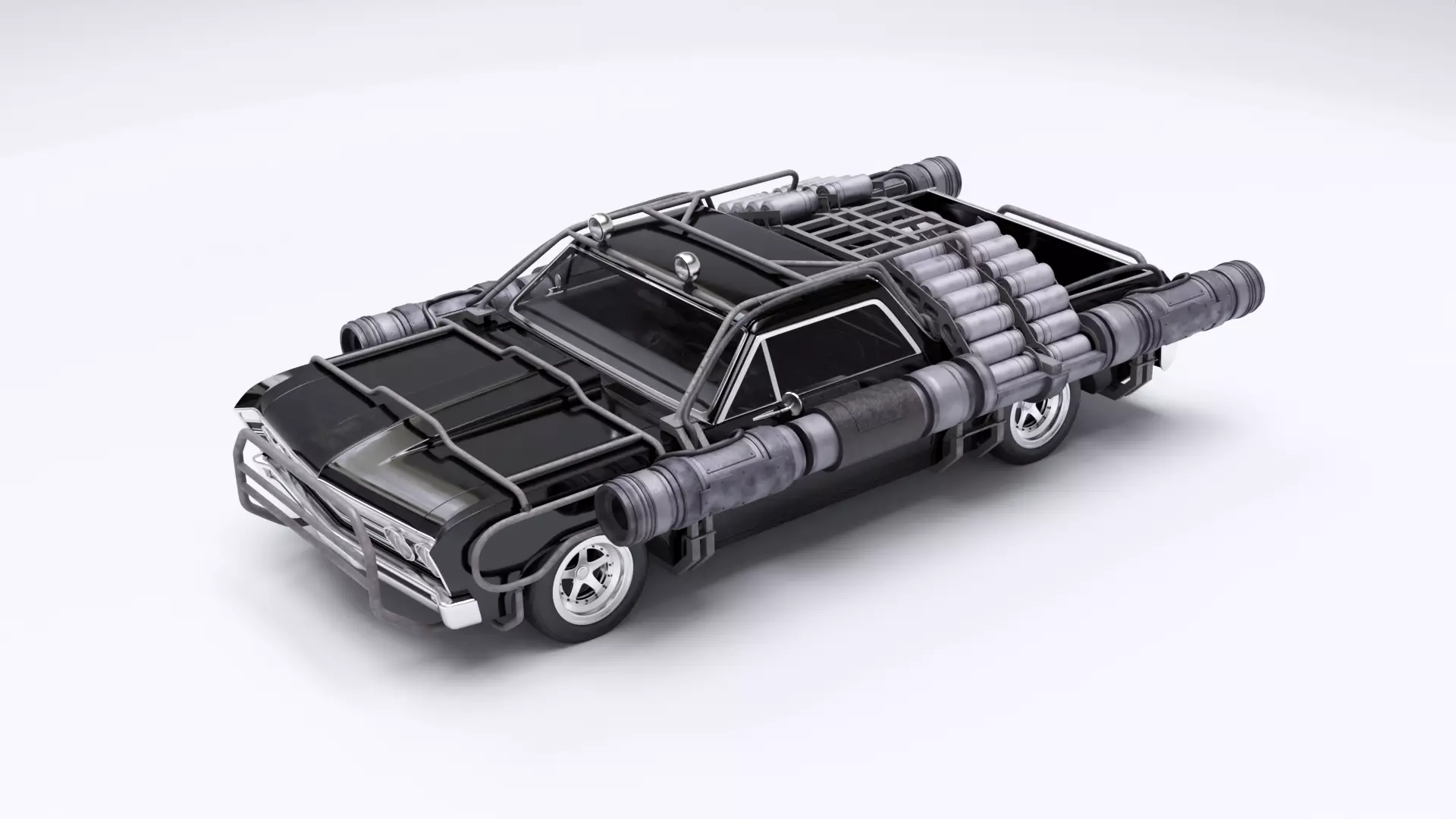 1967 El Camino 3D model
