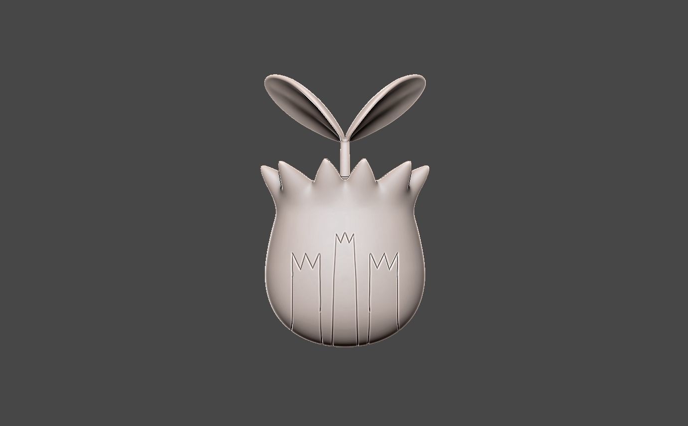 pokemon sunkern evolution pack 3D print model_17