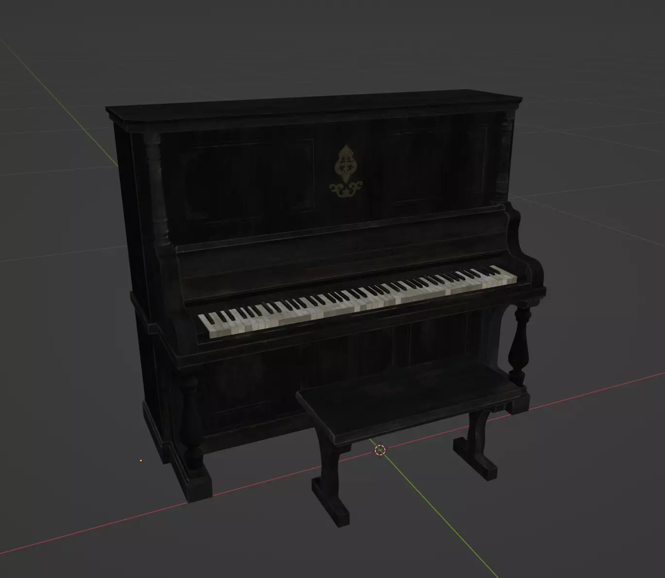 piano Free 3D model