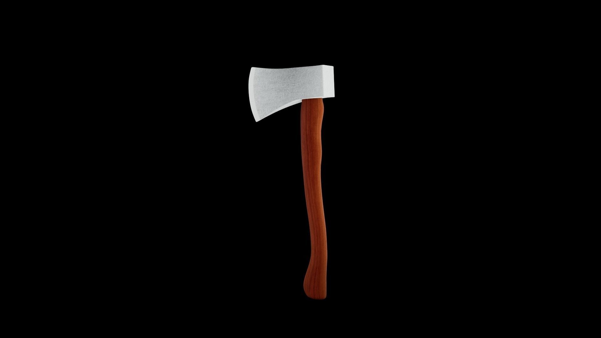 Axe Battle 3D model_1