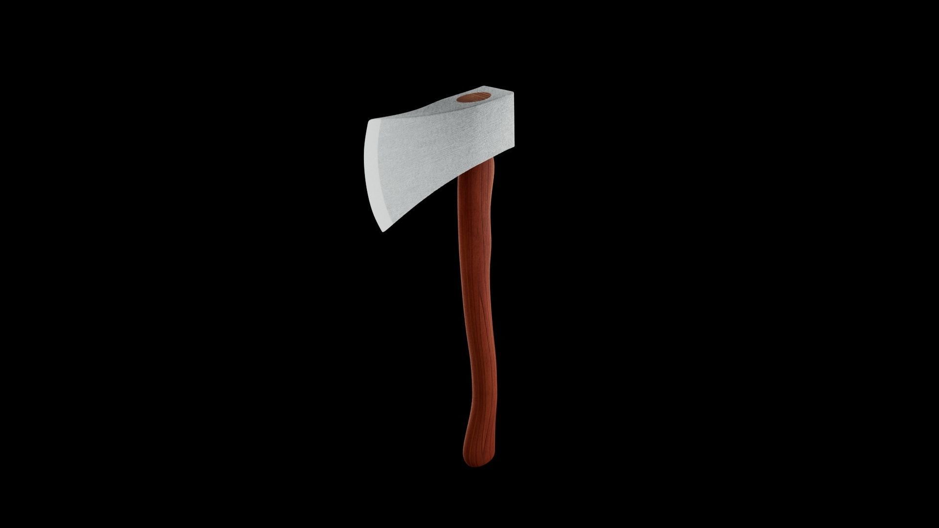 Axe Battle 3D model_2