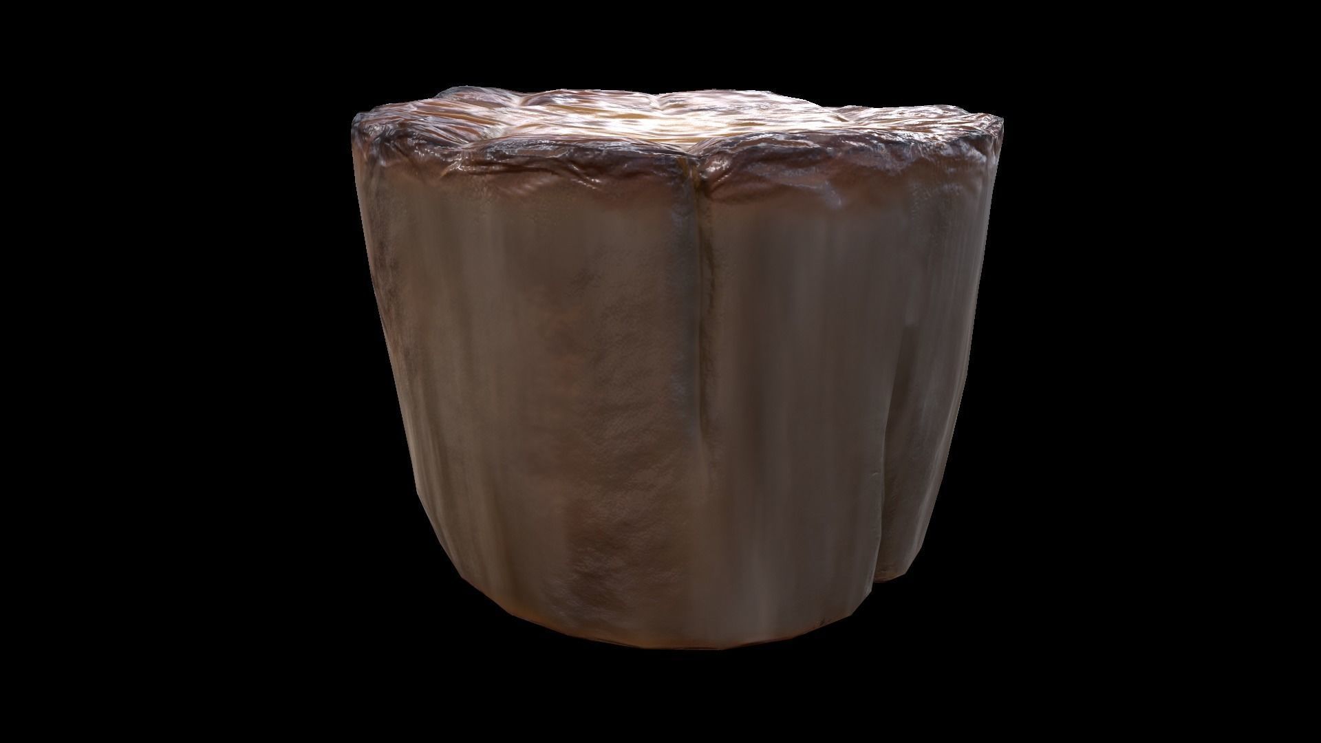 ScallopMushroom Low-poly 3D model_3