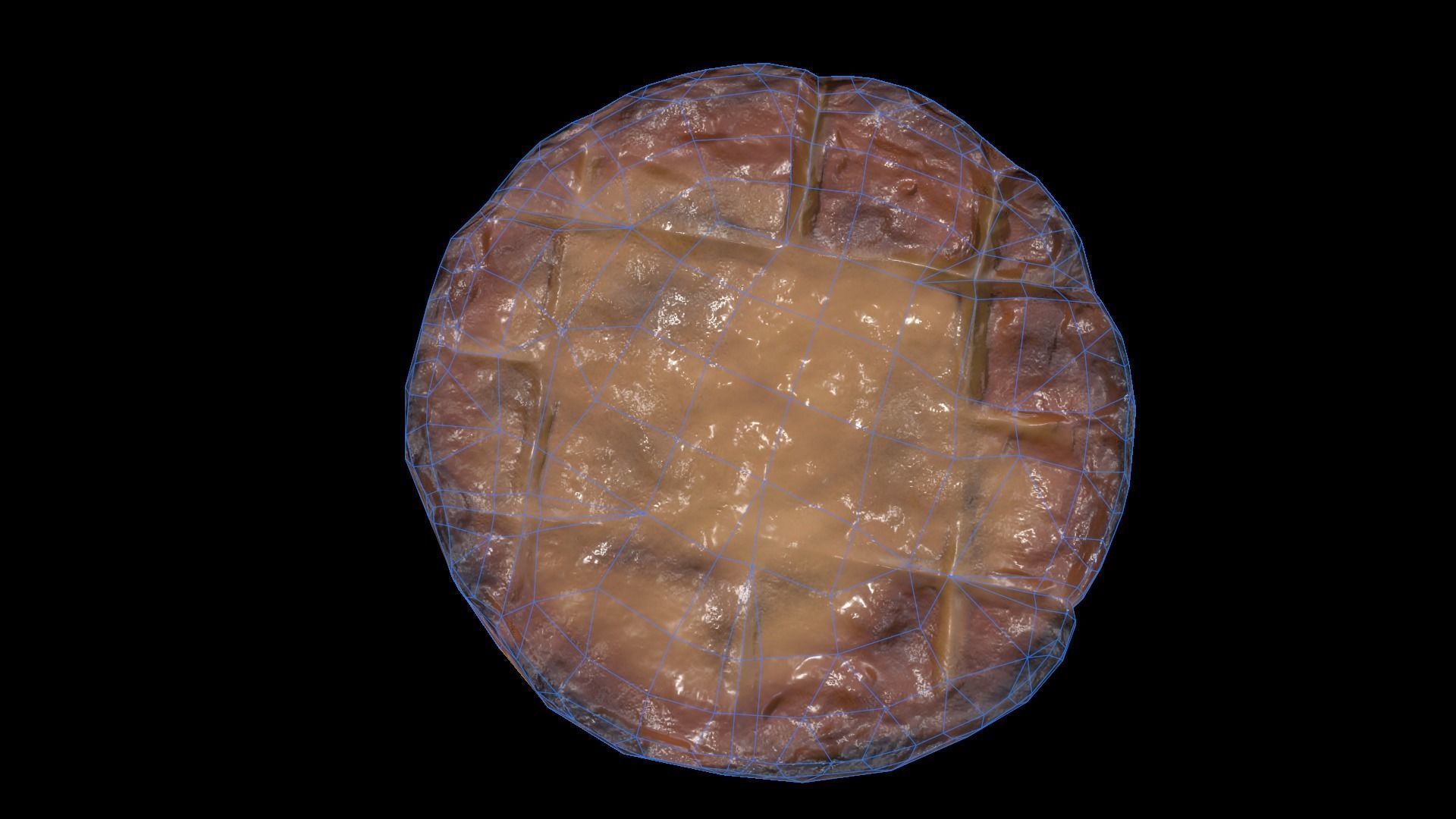 ScallopMushroom Low-poly 3D model_10