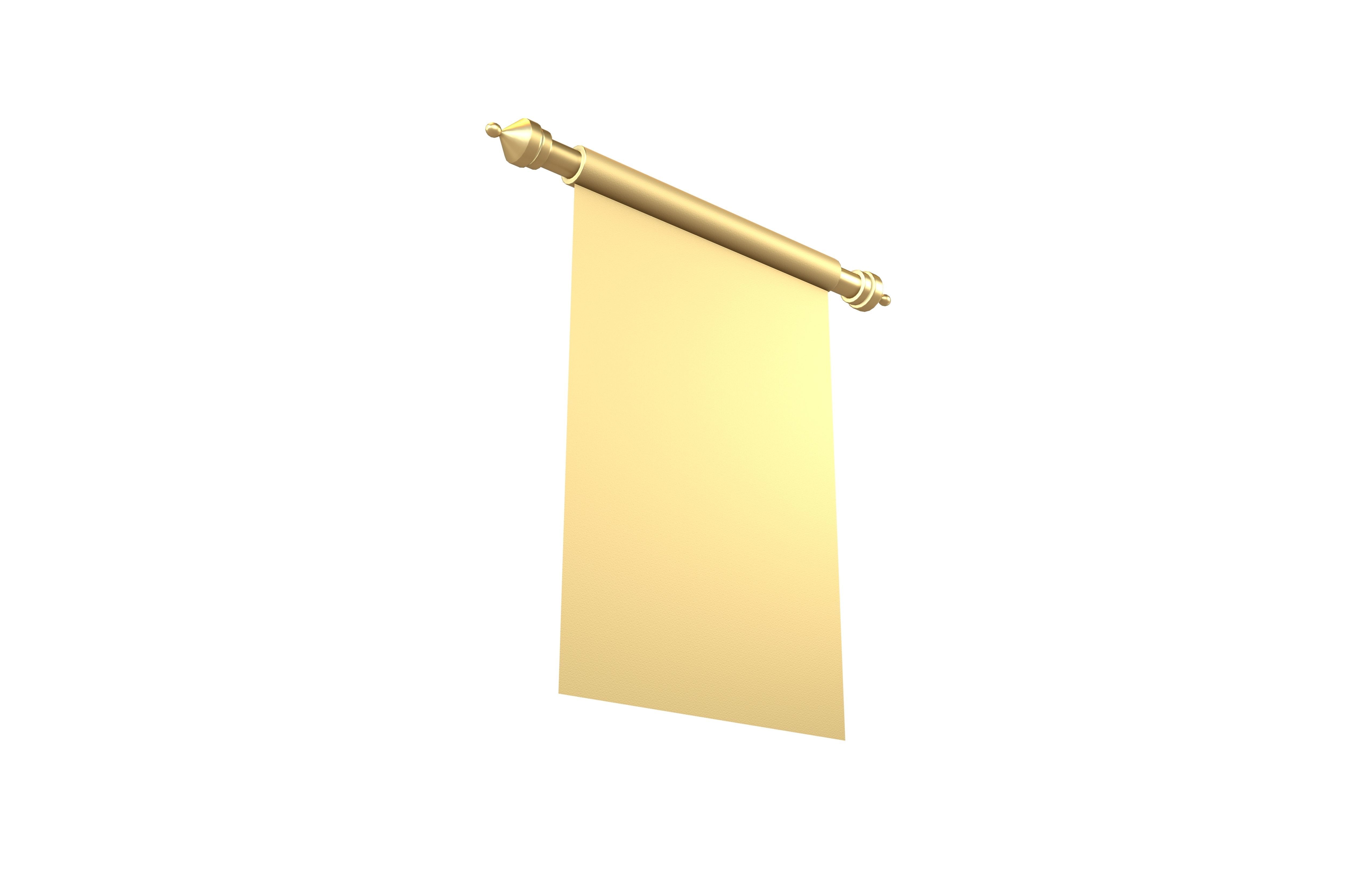 Pennant V1 008 Low-poly 3D model_3