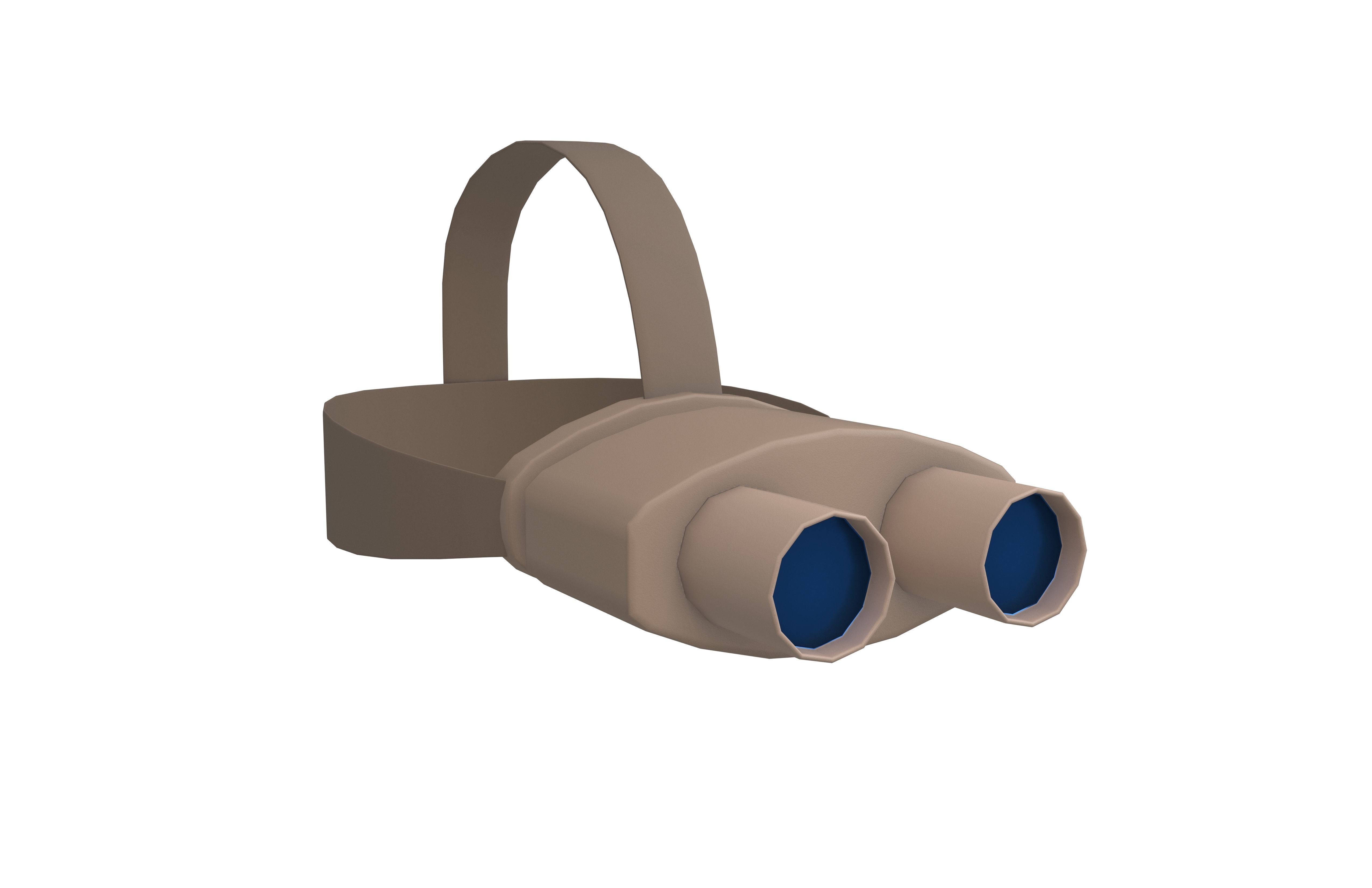 Night Vision Goggles v1 002 Low-poly 3D model_1