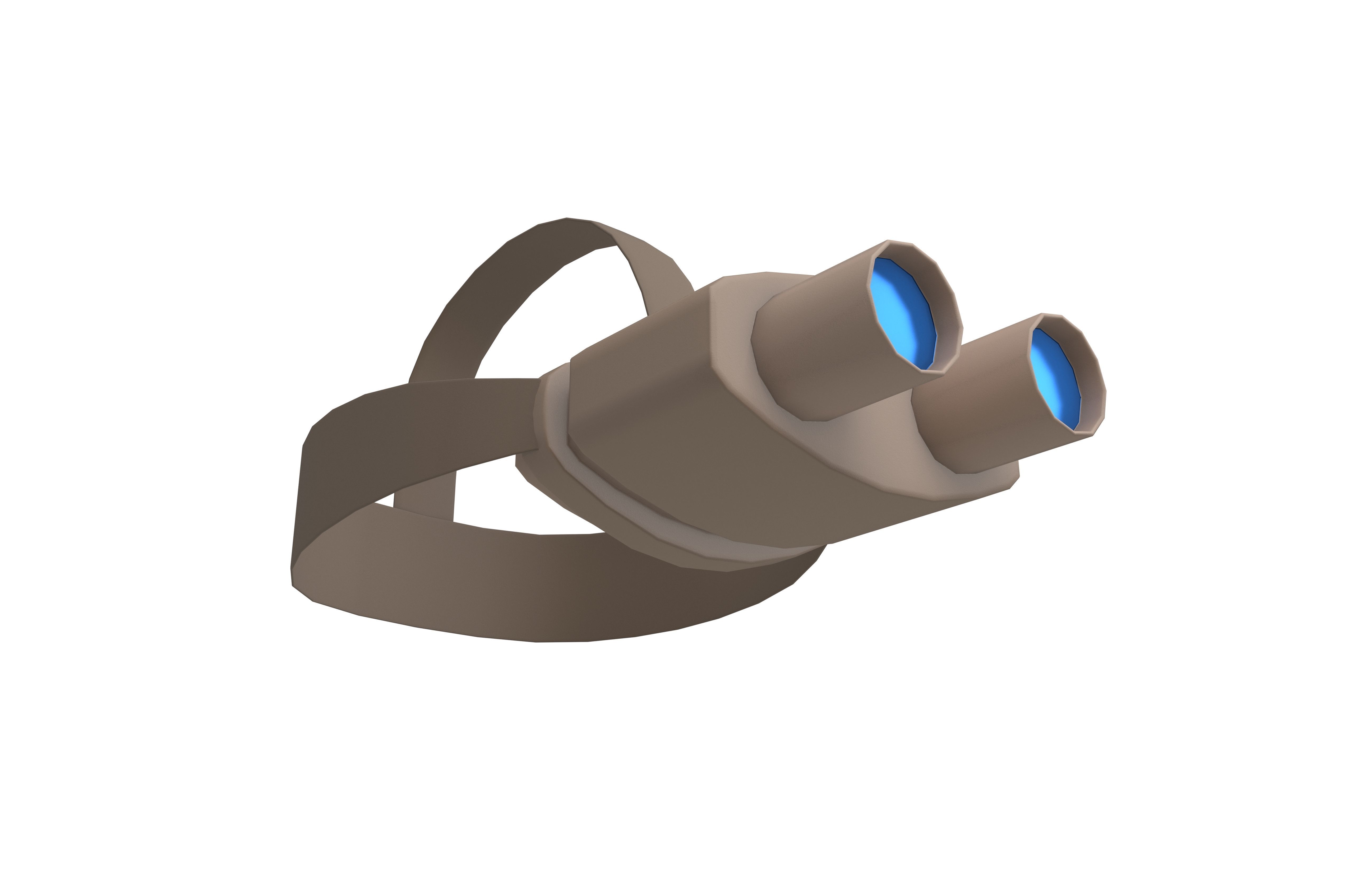 Night Vision Goggles v1 002 Low-poly 3D model_2
