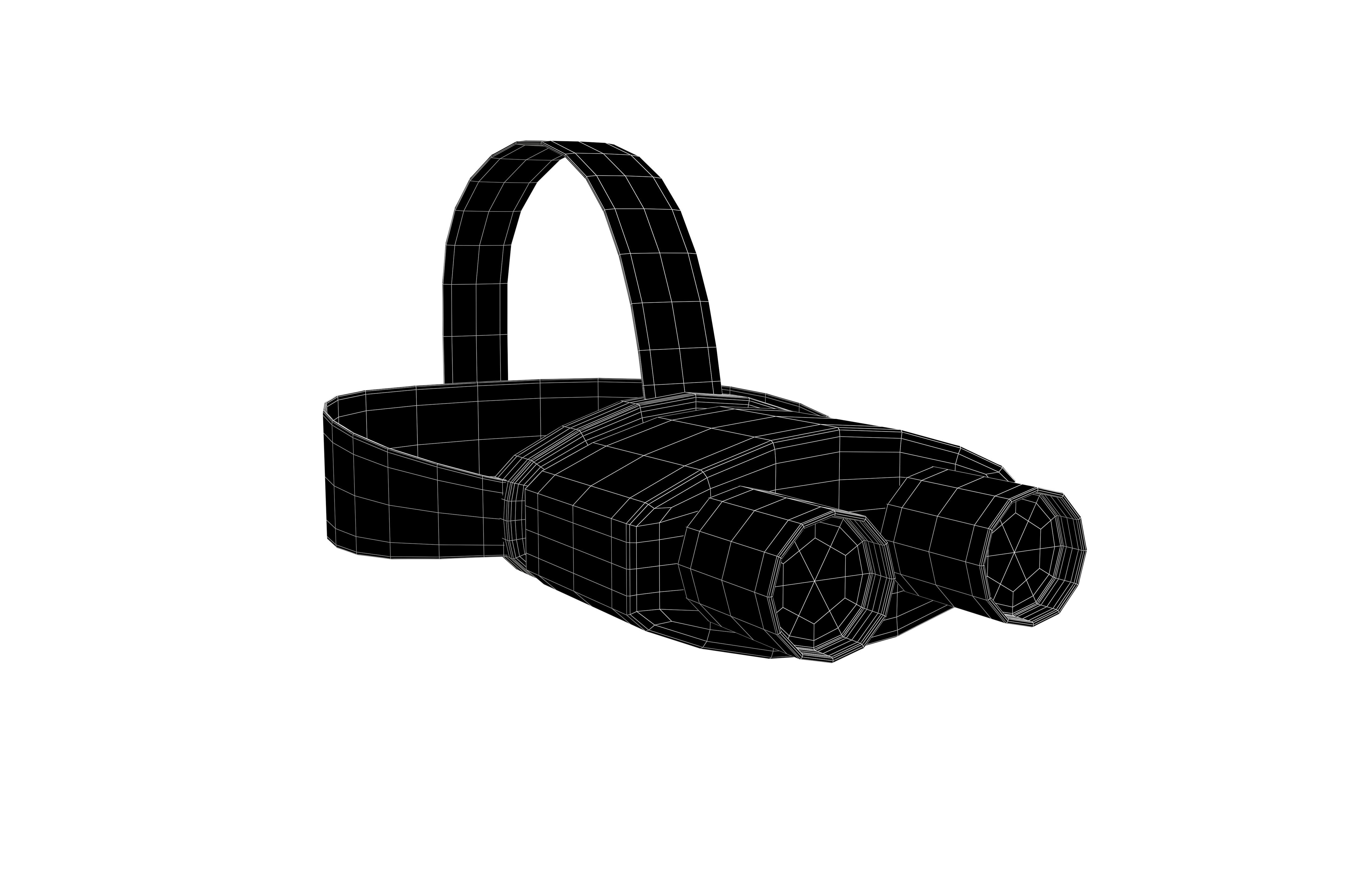 Night Vision Goggles v1 002 Low-poly 3D model_4