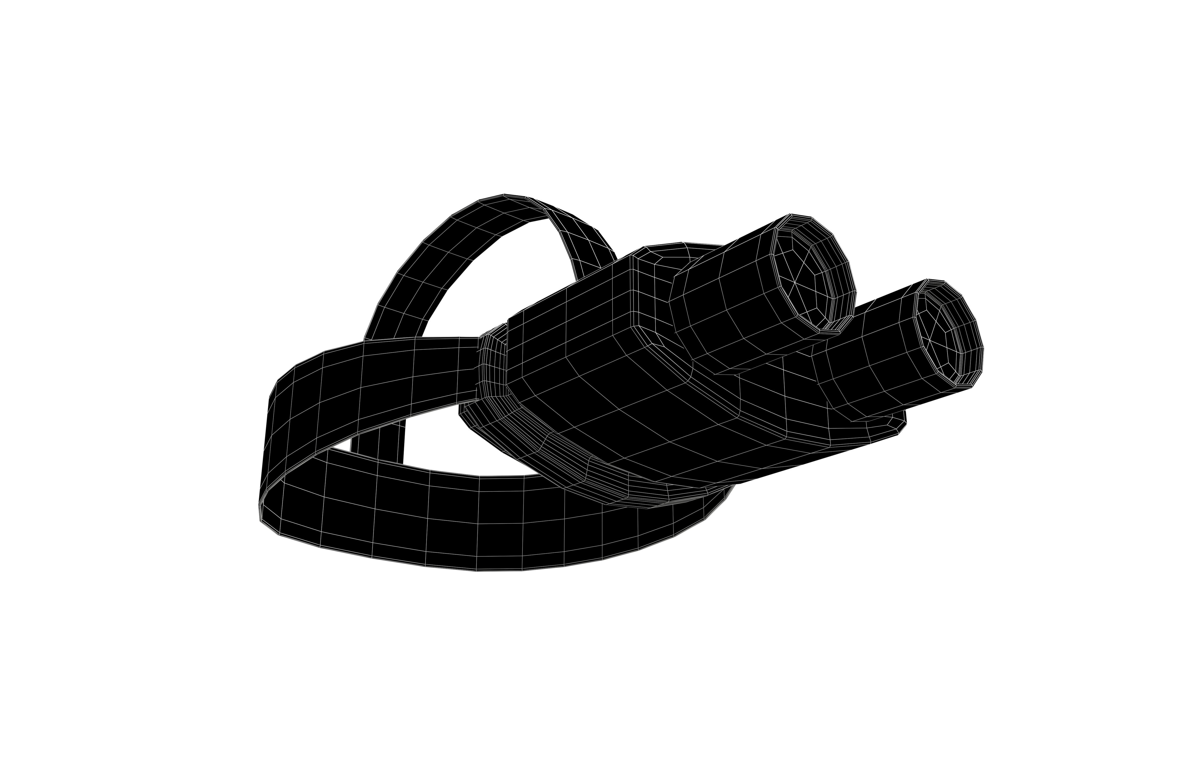 Night Vision Goggles v1 002 Low-poly 3D model_6