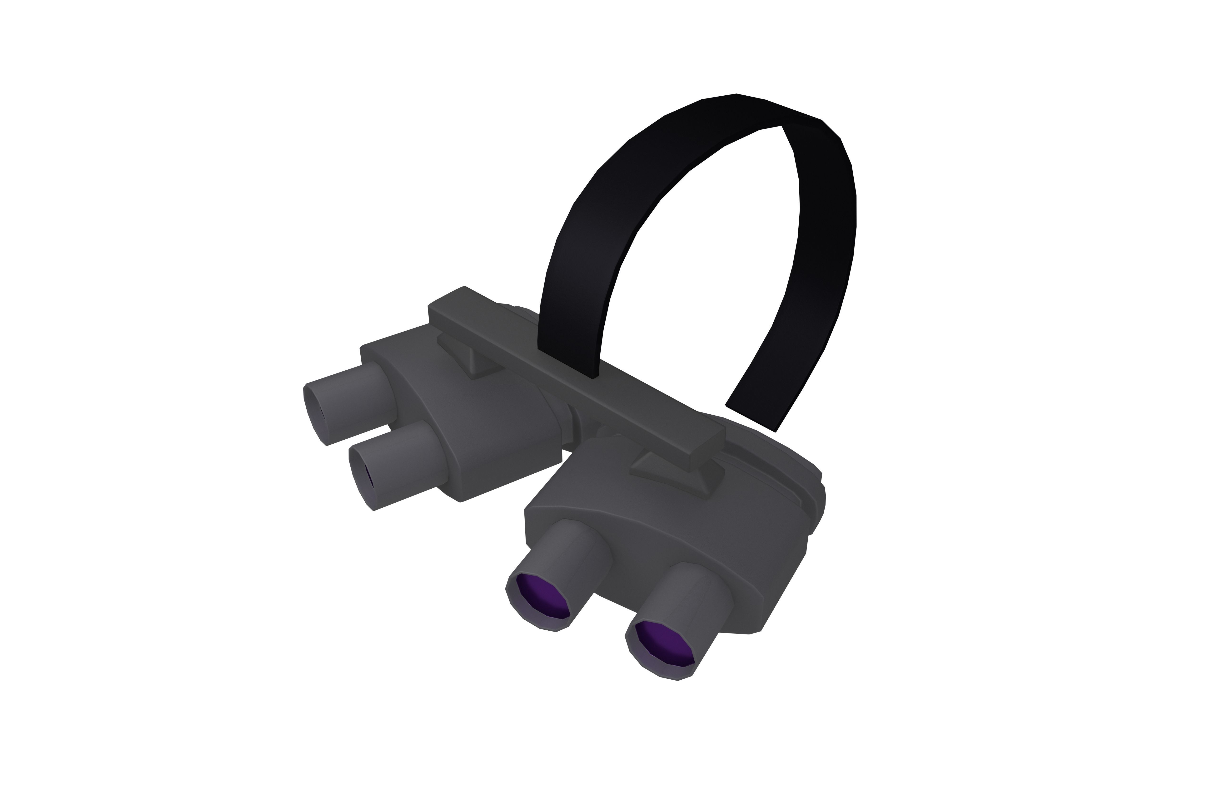 Night Vision Goggles v2 001 Low-poly 3D model_2