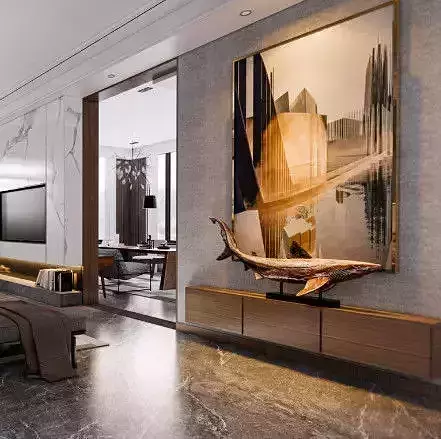 Sketchup Living Room Interior Model