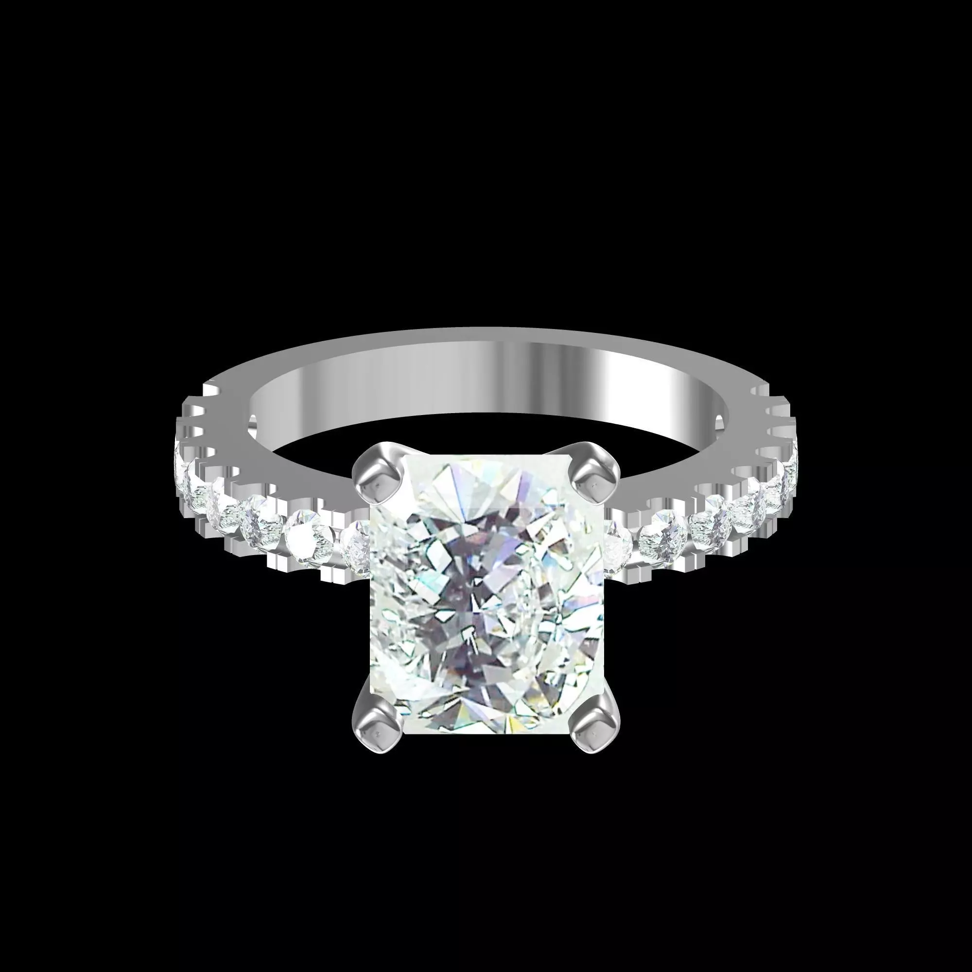 Wedding Ring 3D print model